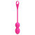 LyBaile Pretty Love Elvira Phone Vibro Balls Pink - Вагінальні кульки з вібрацією, 14.5х3.2 см (рожевий)